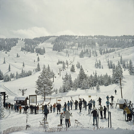 Slim Aarons, ‘Skiing In Vail’, 1964