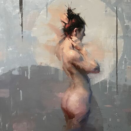 Jacob Dhein, ‘Nude with Grey’, ca. 2020