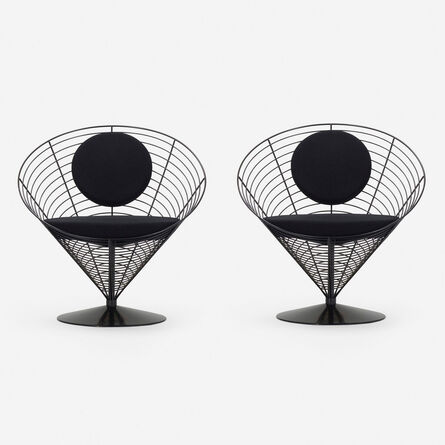 Verner Panton, ‘Lounge chairs, model 8800’, 1958