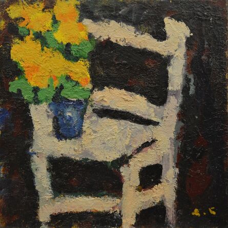 Aron Froimovich Bukh, ‘Flowers on the chair’, 1997