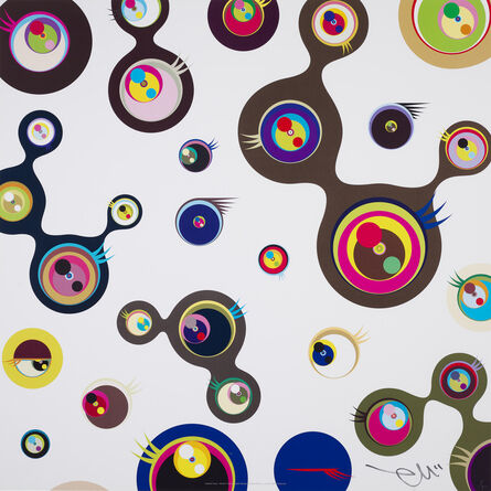 Takashi Murakami, ‘Jellyfish eyes - white 3’, 2006