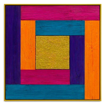 Douglas Melini, ‘Untitled (Tree Painting-Coencentric, Magenta, Orange, Blue, Indigo)’, 2023