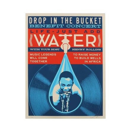 Shepard Fairey, ‘Drop in the Bucket’, 2011