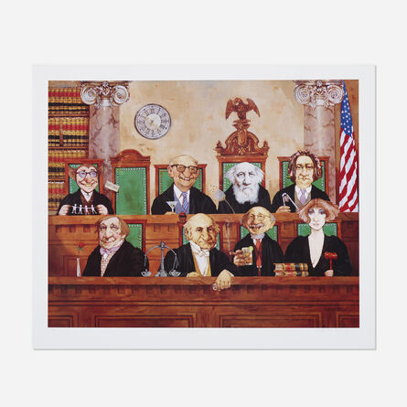 Charles Bragg, ‘The Court Supreme’, c. 1995