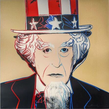 Andy Warhol, ‘Uncle Sam, from Myths’, 1981