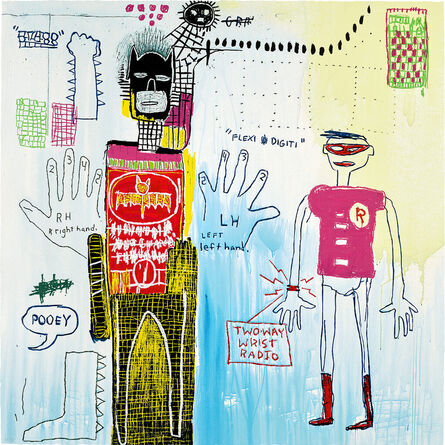 After Jean-Michel Basquiat, ‘Piano Lesson, from Superhero Portfolio’, 1982-87/2022