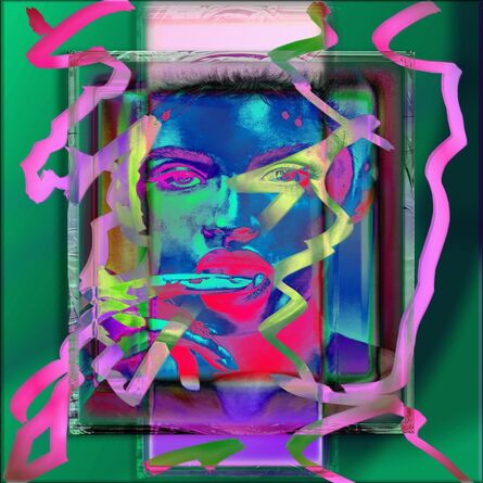 Jens Christian Wittig, ‘Framed Color Face V’, 2019