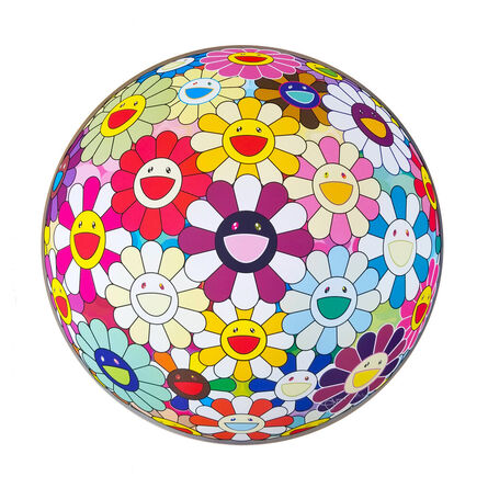 Takashi Murakami, ‘Flower Ball (3D) Sexual Violet’, 2013