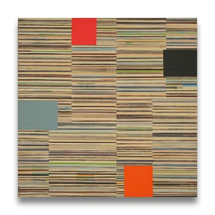 Elizabeth Gourlay, ‘Open letter with 4 forms (Abstract painting)’, 2012