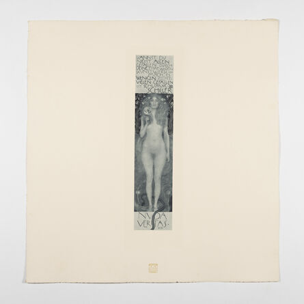 Gustav Klimt, ‘Nuda Veritas [Das Werk Gustav Klimts]’, 1908-1914