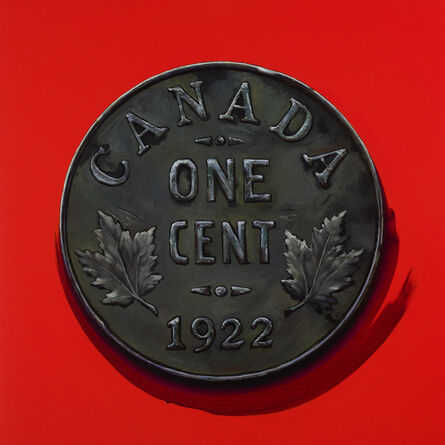 James Lahey, ‘1 Cent Portrait, 1922 (Made in Canada 3 – A Memoir)’, 2019-2020