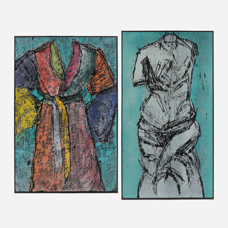 Jim Dine, ‘The Colorful Venus and Neptune (diptych)’, 1992