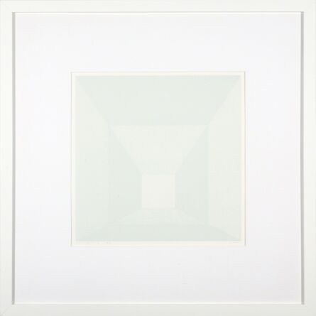 Josef Albers, ‘Mitered Square Frost’, 1976