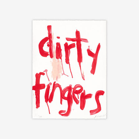 Kim Gordon, ‘Dirty Fingers’, 2024