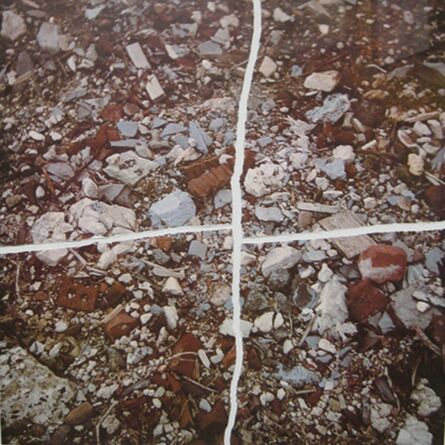 Robert Smithson, ‘Torn Photograph from the Second Stop (Rubble) (Second Mountain of Six Stops on a Section)’, 1970