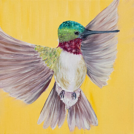 Allison Green, ‘Ruby Throated Hummingbird Study’, 2022