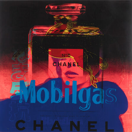 Andy Warhol, ‘Ads: Chanel / Rebel / Mobil / Blackglama’, 1985