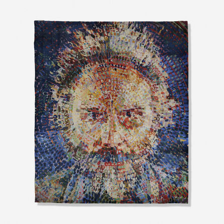 Chuck Close, ‘Lucas/Rug (unapproved color variant)’, 1993