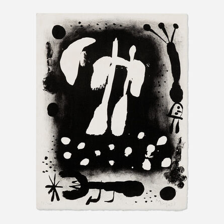 Joan Miró, ‘Catalogue de l'exposition 'Recent paintings 1953' a l'occasion du 60e anniversaire de l'artiste’, 1953