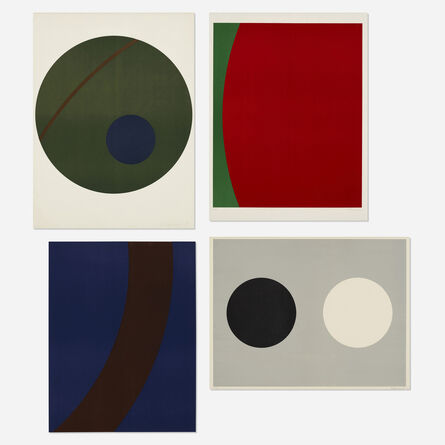 Alexander Liberman, ‘Four works’, 1961-63
