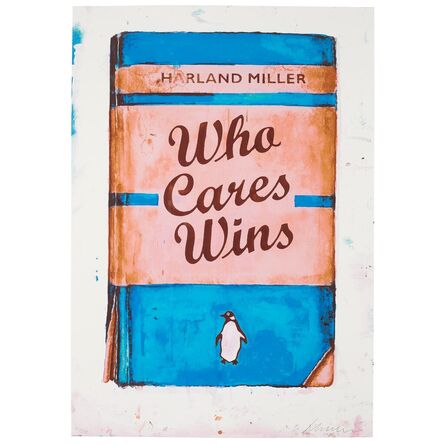 Harland Miller, ‘Who Cares Wins’, 2020