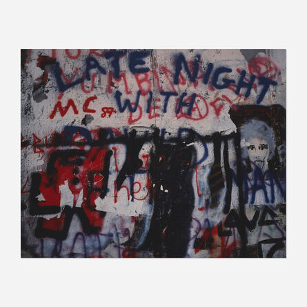 Leland Rice, ‘Late Nite in Berlin (from the Berlin Wall series)’, 1987-88