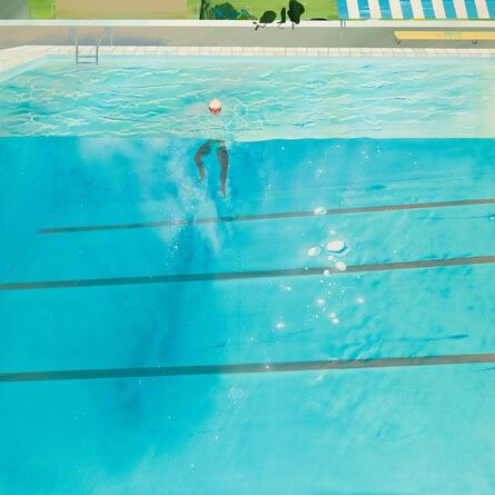 Yang-Tsung Fan, ‘Swimming pool series-dazzling bubbles ’, 2013