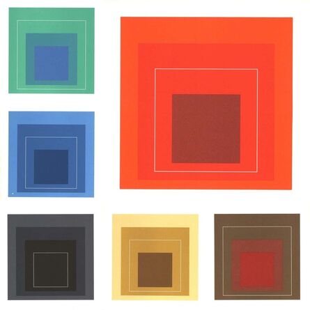Josef Albers, ‘Josef Albers White Line Squares  ’, 1966