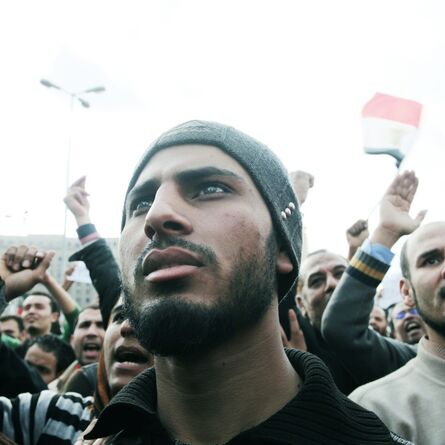 Myriam Abdelaziz, ‘Egypt's Revolution, Protesters in Tahrir Square. Cairo, Egypt’, 2011