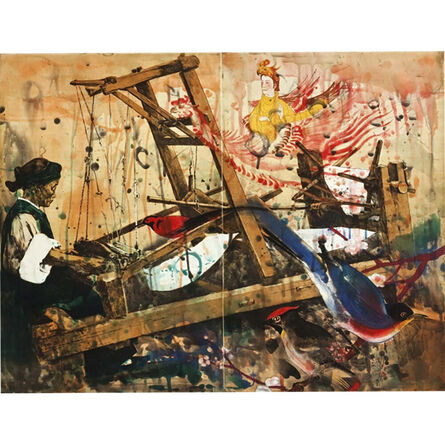 Hung Liu 刘虹, ‘Weaver’, 1999