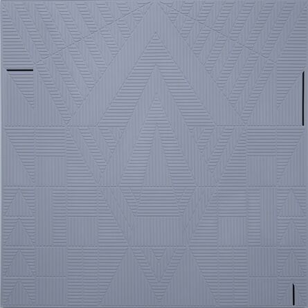 Arantxa Etcheverria, ‘Gray Geometric Motif’, 2016