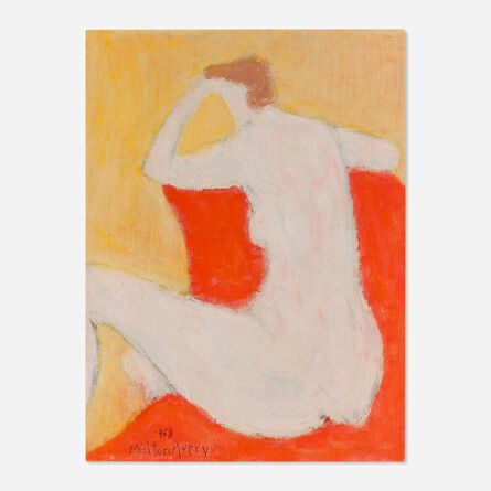 Milton Avery, ‘Tender Nude’, 1958