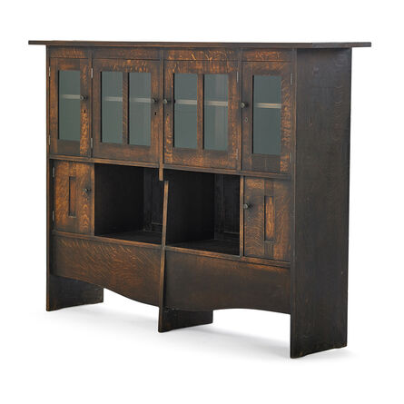 Harvey Ellis, ‘Important Bookcase/Cabinet, Possibly Unique, Eastwood, NY’, ca. 1903