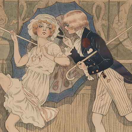 Edouard TOURAINE, ‘"Mad'moiselle, Écoutez-moi donc!"’, 1912