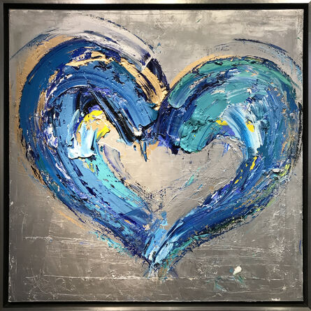 Tanner Lawley, ‘A Cool Blue Love’, 2019