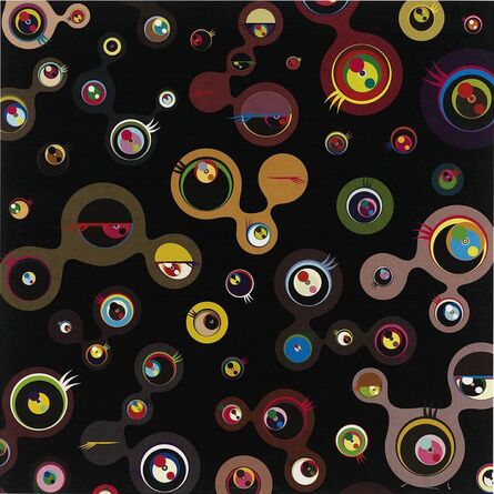 Takashi Murakami, ‘Murakami- Jellyfish Eyes Black 4’, 2006