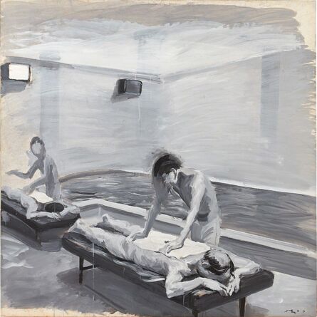 Liu Xiaodong, ‘Boys in the bathhouse no. 5’, 2000