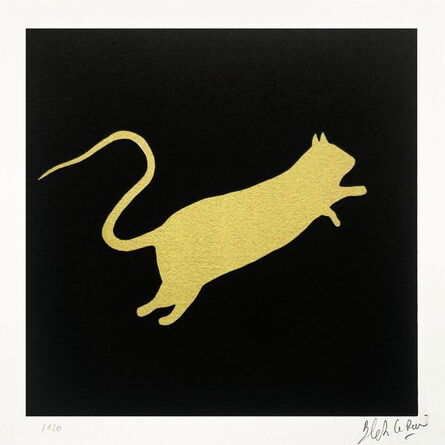 Blek le Rat, ‘Golden Rat’, 2020