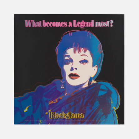 Andy Warhol, ‘Blackglama (Judy Garland) (from the Ads Portfolio)’, 1985