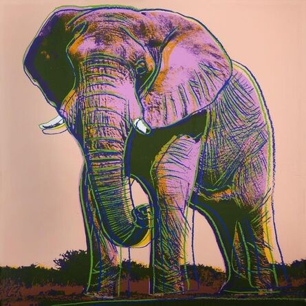 Andy Warhol, ‘African Elephant’, 1983