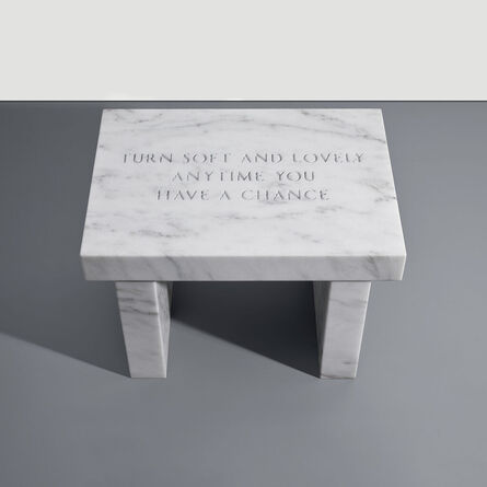 Jenny Holzer, ‘Selection From Survival: Turn Soft and Lovely Anytime You Have a Chance’, 2005