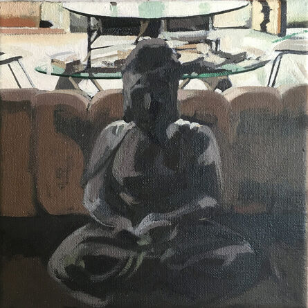 Ingrid Capozzoli Flinn, ‘Studio Interior with Buddha’, 2019