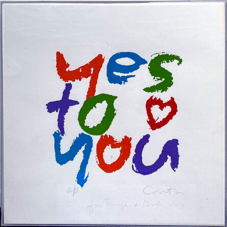 Corita Kent, ‘Yes to You (Berry and Duncan, 79-12)’, 1979