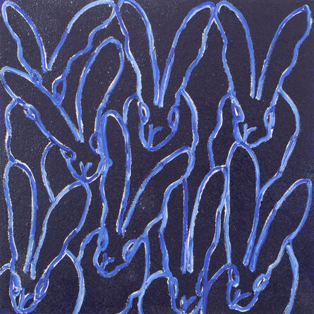 Hunt Slonem, ‘Blue Azul’, 2019