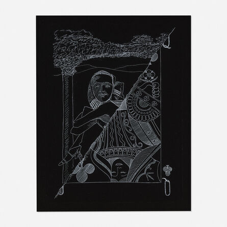 Man Ray, ‘La Dame de trefle’, 1970