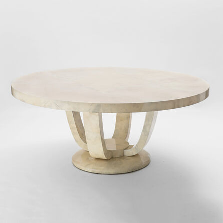 Karl Springer Ltd., ‘Monumental Goatskin Dining Table, USA’, 2019