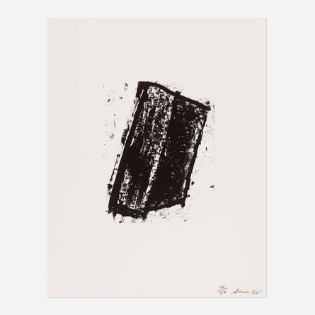 Richard Serra, ‘Sketch 3 (from the Sketches series)’, 1980-81