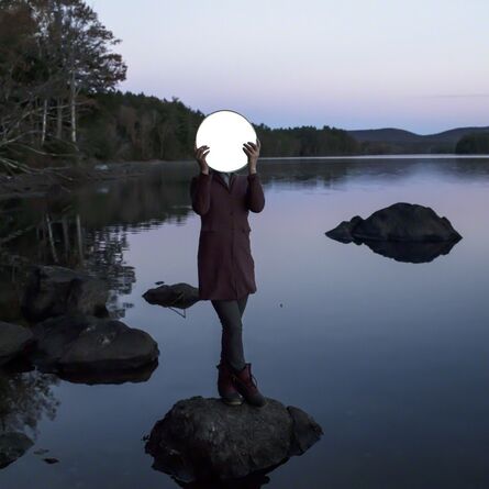 Cig Harvey, ‘Sadie and the Moon, Lake Megunticook, Maine’, 2013