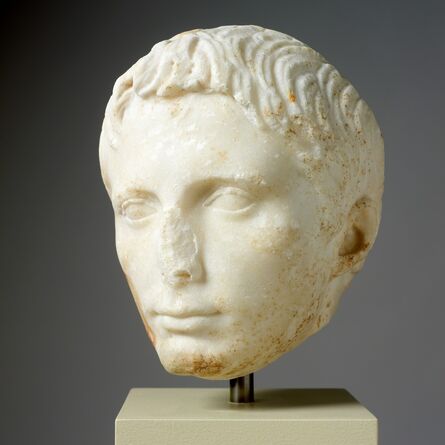 ‘Portrait of Augustus, Roman’, Early 1st century
