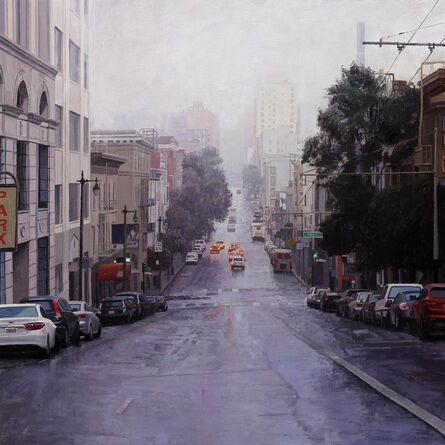 Greg Gandy, ‘Looking Down Post Street Towards Downtown’